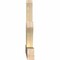 Ekena Millwork Saratoga Rough Sawn Timber Gable Bracket, Douglas Fir, 108"W x 36"H x 4"D x 6"F, 8/12 Pitch GBW108X36X0406SAR00RDF - alternate 4